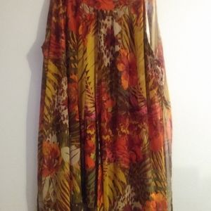 Top women's size 2X cocomo orge Red sleeveless